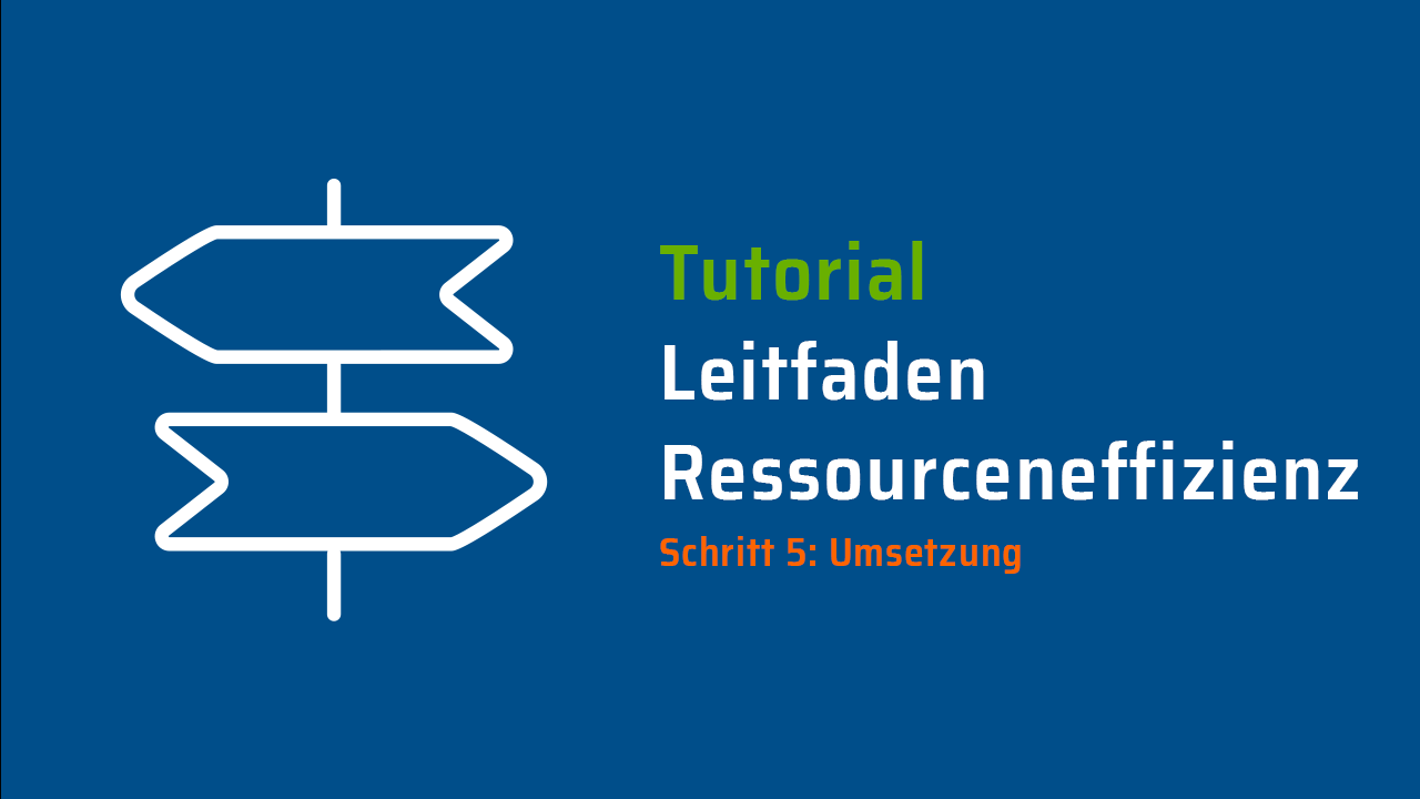 Thumbnail zum Video Leitfaden Ressourceneffizienz: Kontrolle (Schritt 5)