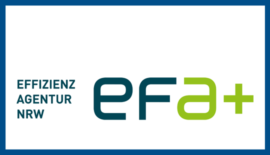 Logo der Effizienz-Agentur NRW. 