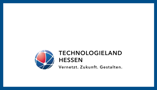 Logo des Technologielands Hessen.