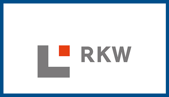 Logo des RKW Rationalisierungs- und Innovationszentrums der Deutschen Wirtschaft e. V..