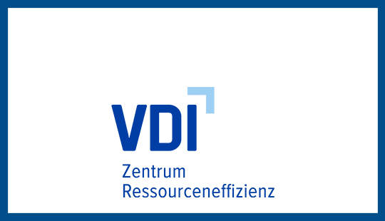 Logo des VDI Zentrums Ressourceneffizienz.